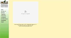 Desktop Screenshot of holzwerkstatt-griesser.de
